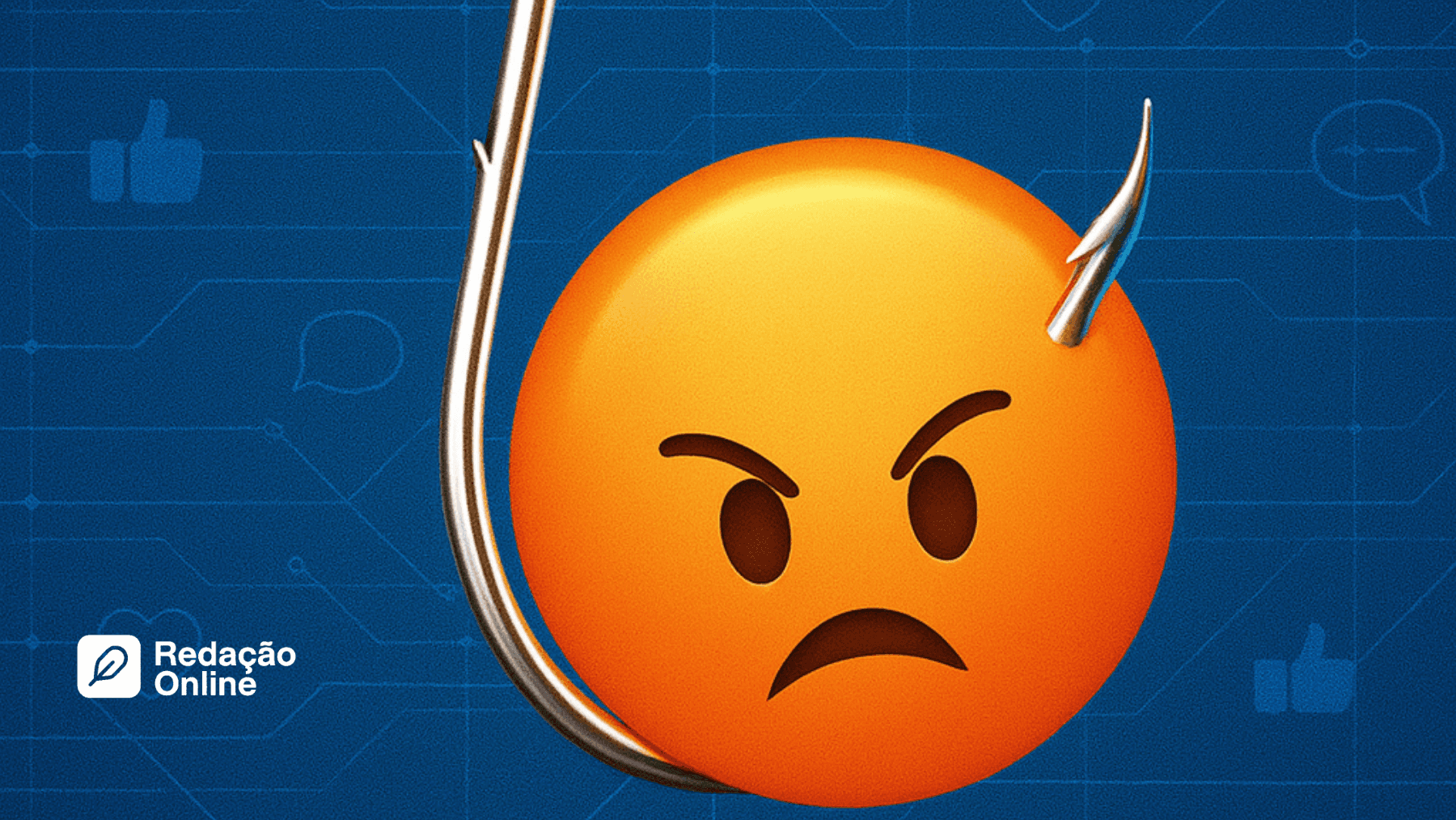 Os impactos da “isca de raiva” (rage bait) nas interações sociais e na saúde mental dos usuários de redes sociais no Brasil | Tema de Redação