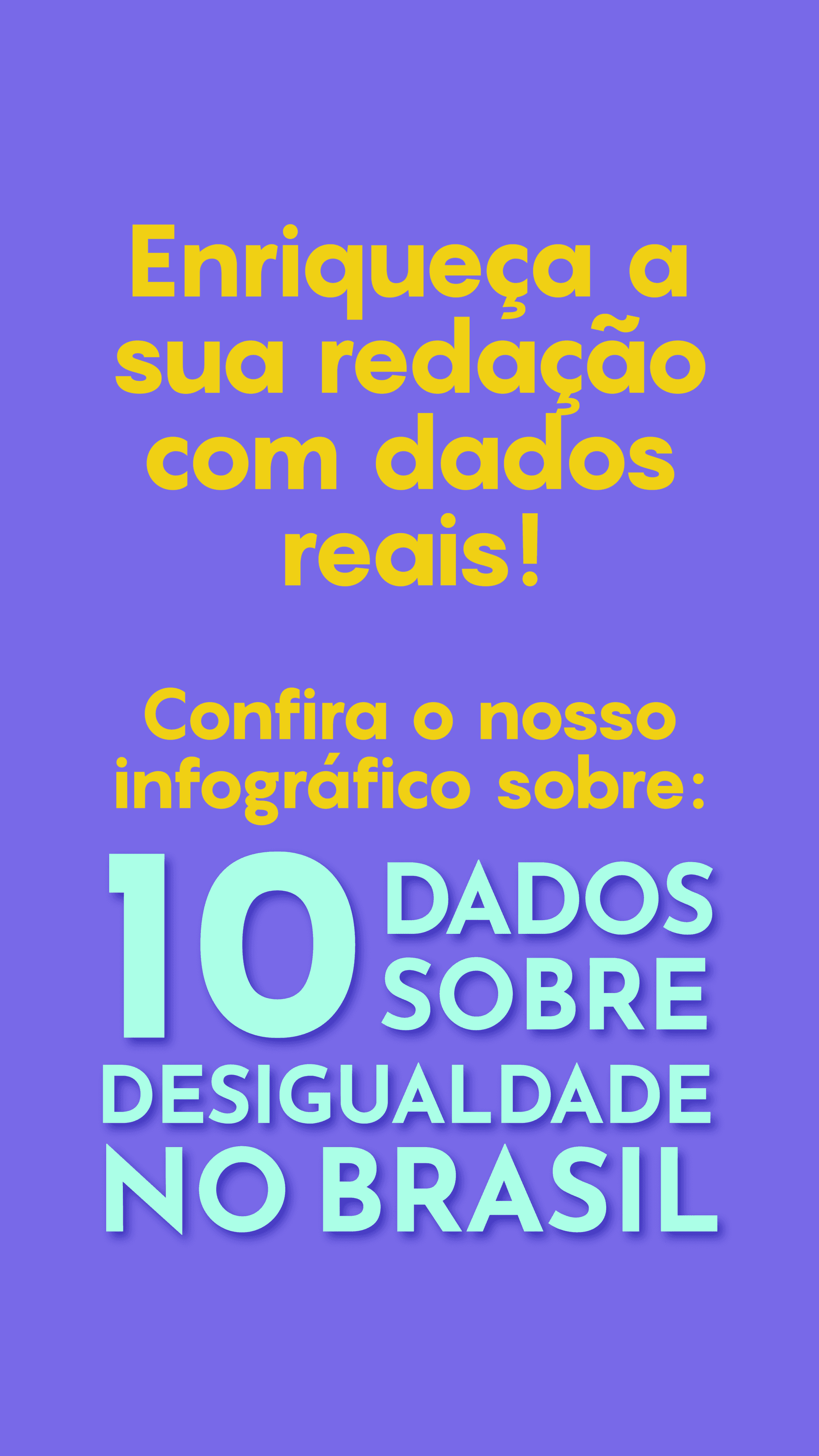 desigualdade no brasil