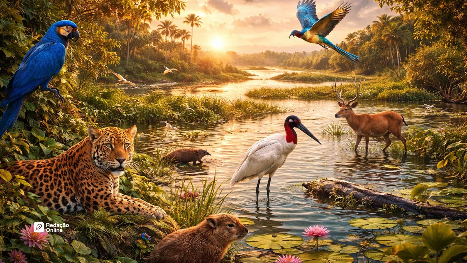 A proteção do Pantanal como estratégia de preservação da biodiversidade na sociedade brasileira | Tema de redação