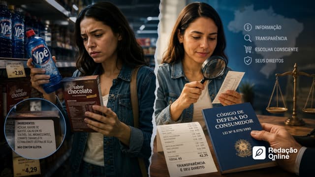 A importância da transparência nas relações de consumo no Brasil | Tema de redação - Artigo do blog Redação Online