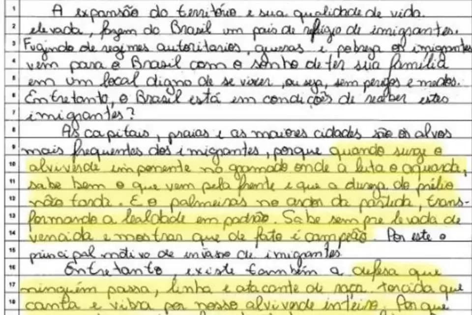 Como você deveria estar estudando redação