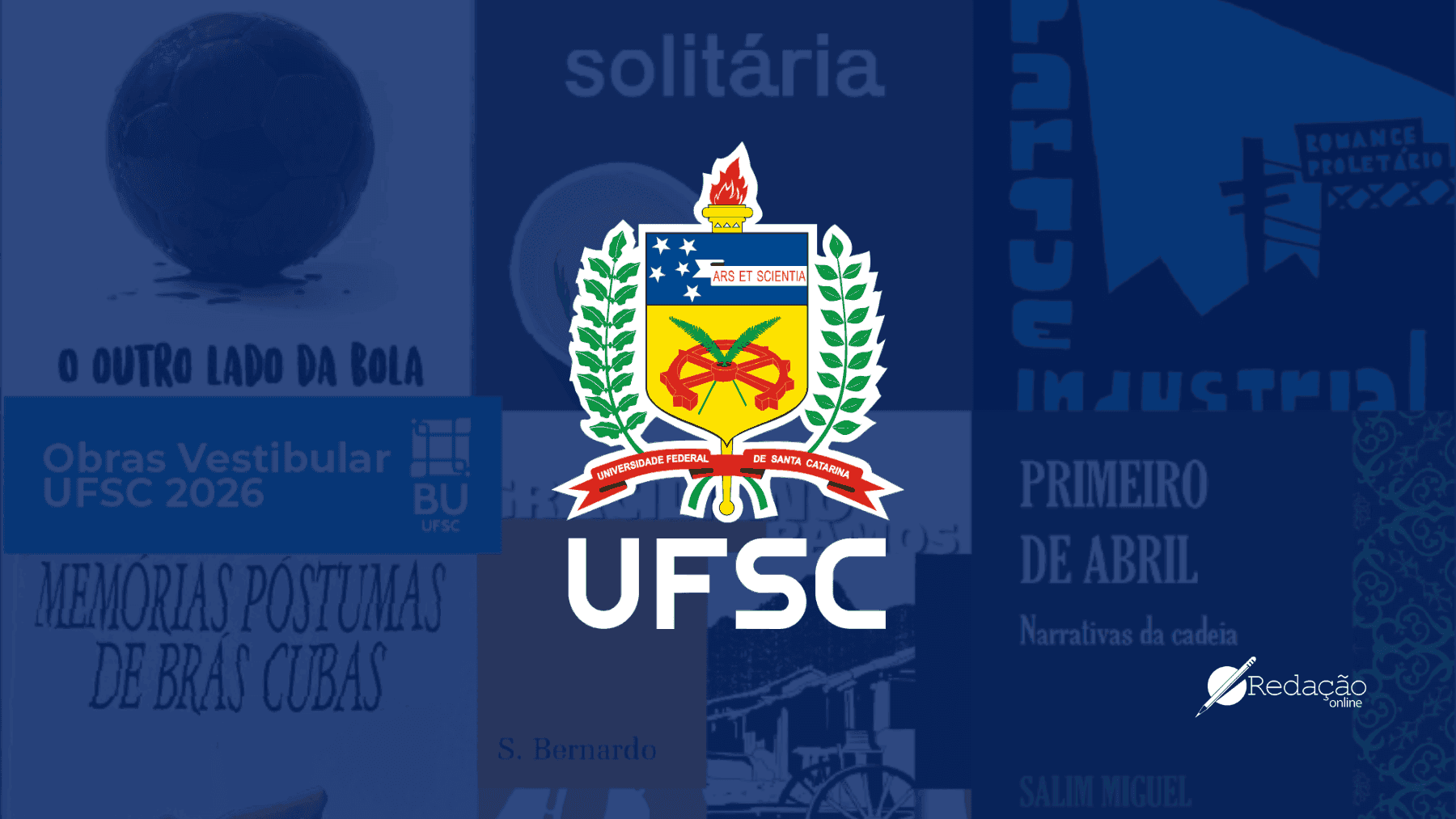 UFSC 2026: obras obrigatórias