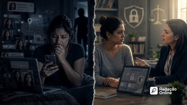 Stalkear e os limites da privacidade no ambiente digital brasileiro | Tema de redação - Artigo do blog Redação Online