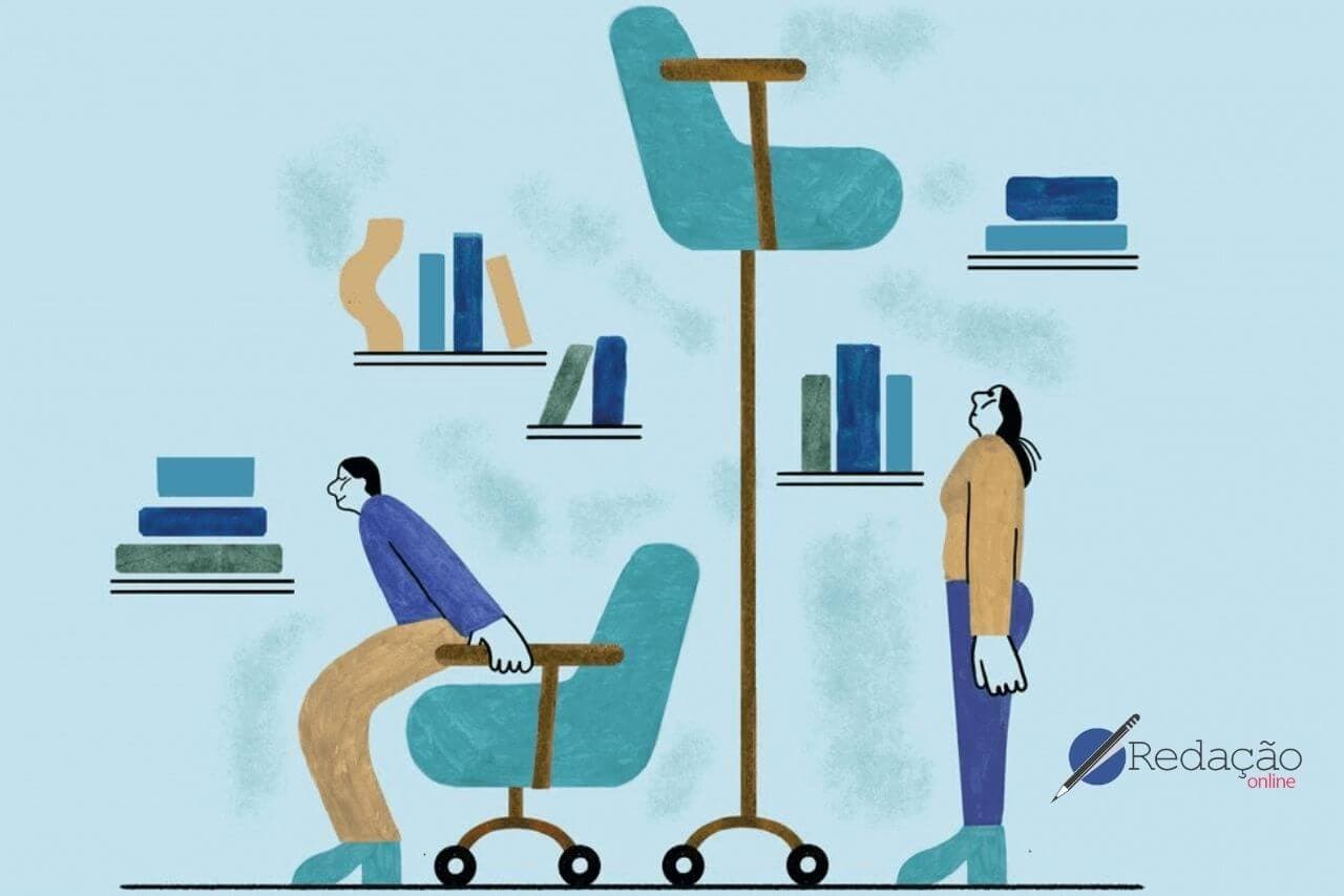 ilustração sobre a meritocracia