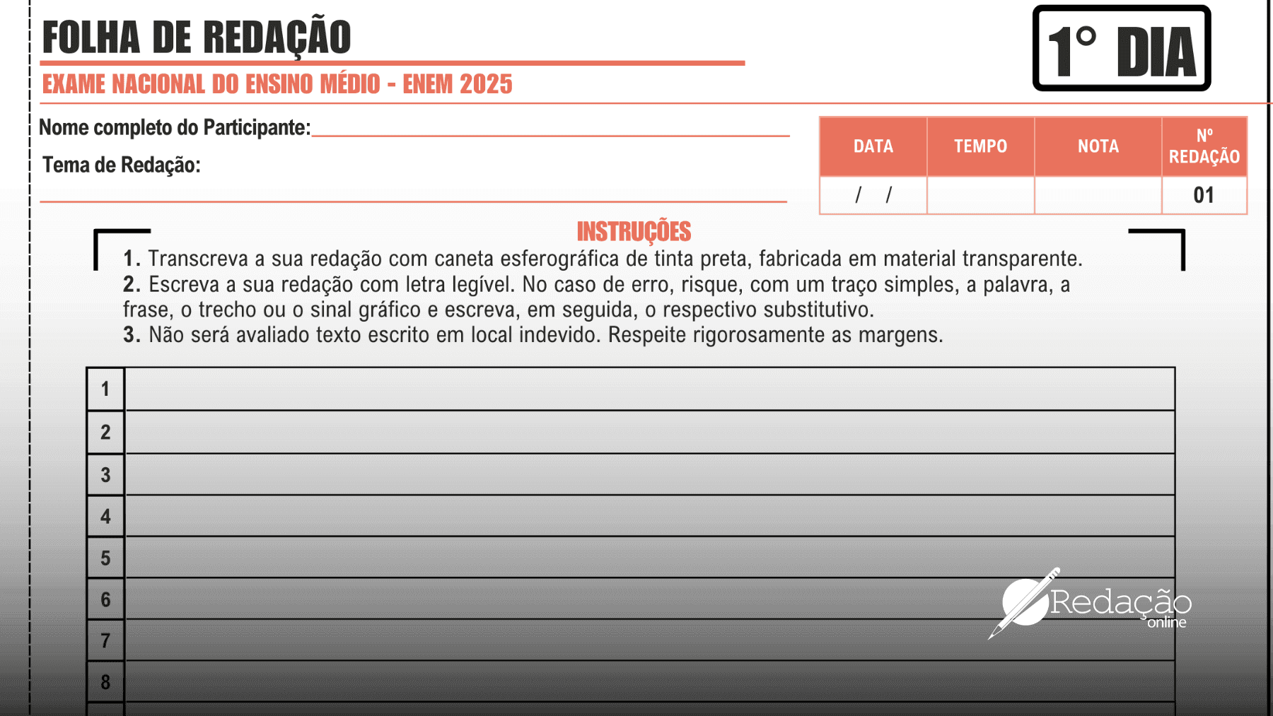 Possíveis temas de redação para o ENEM 2025