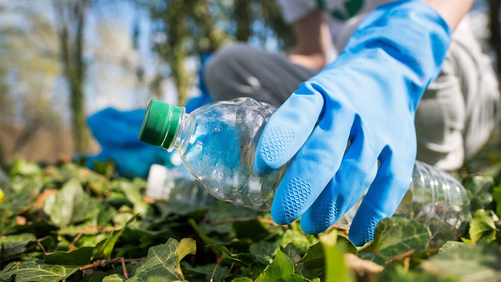 reciclagem do lixo imagem para o tema de redação