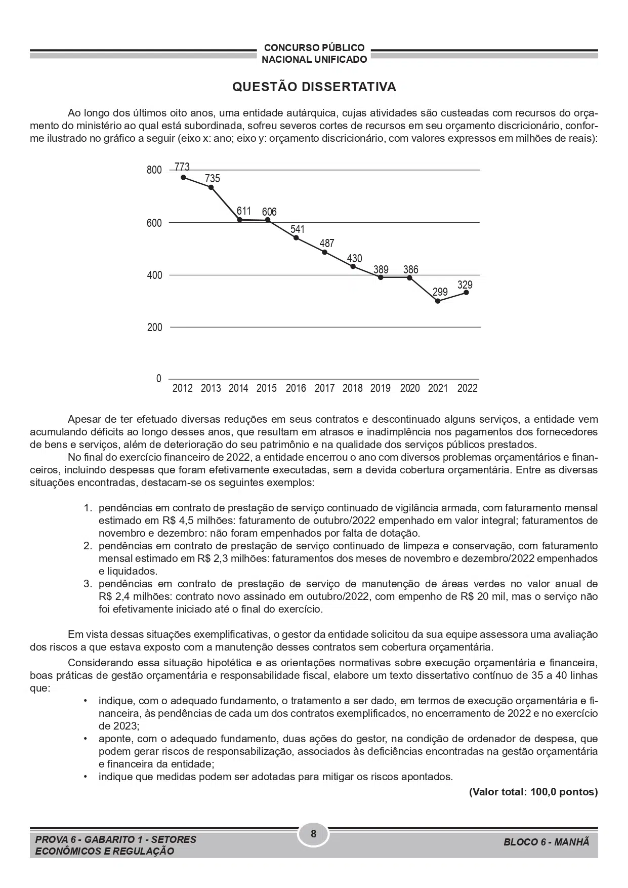 Bloco 6 - Setores Econômicos e Regulação