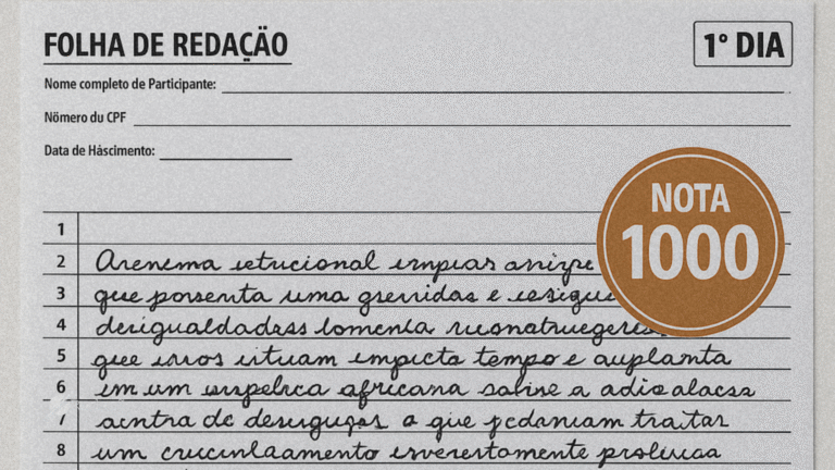 Como desenvolver uma boa argumentação na redação do ENEM